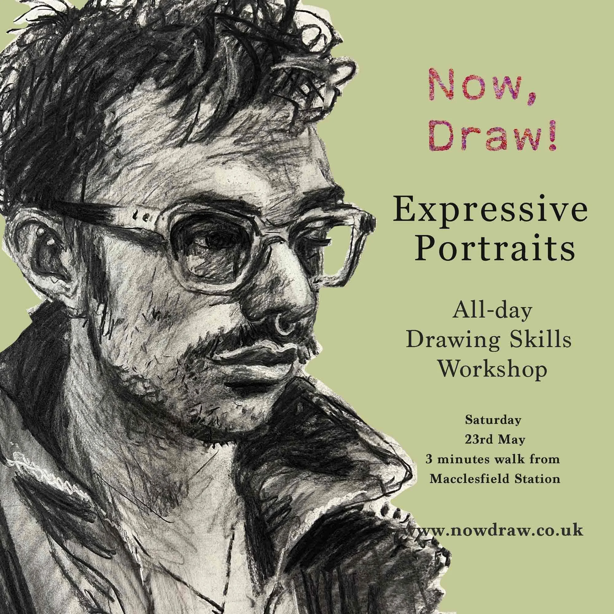 Sat 23rd May / Expressive Portraits - Drawing Skills Workshop