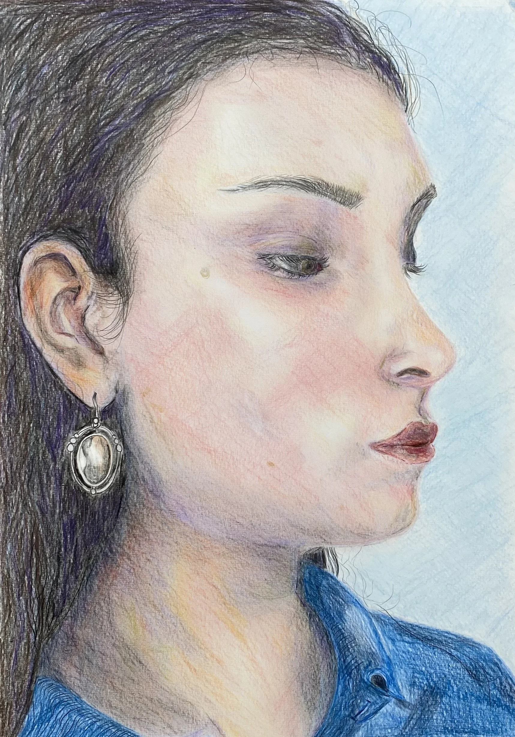 Sue @mumsumart Drawing with Coloured Pencils online course