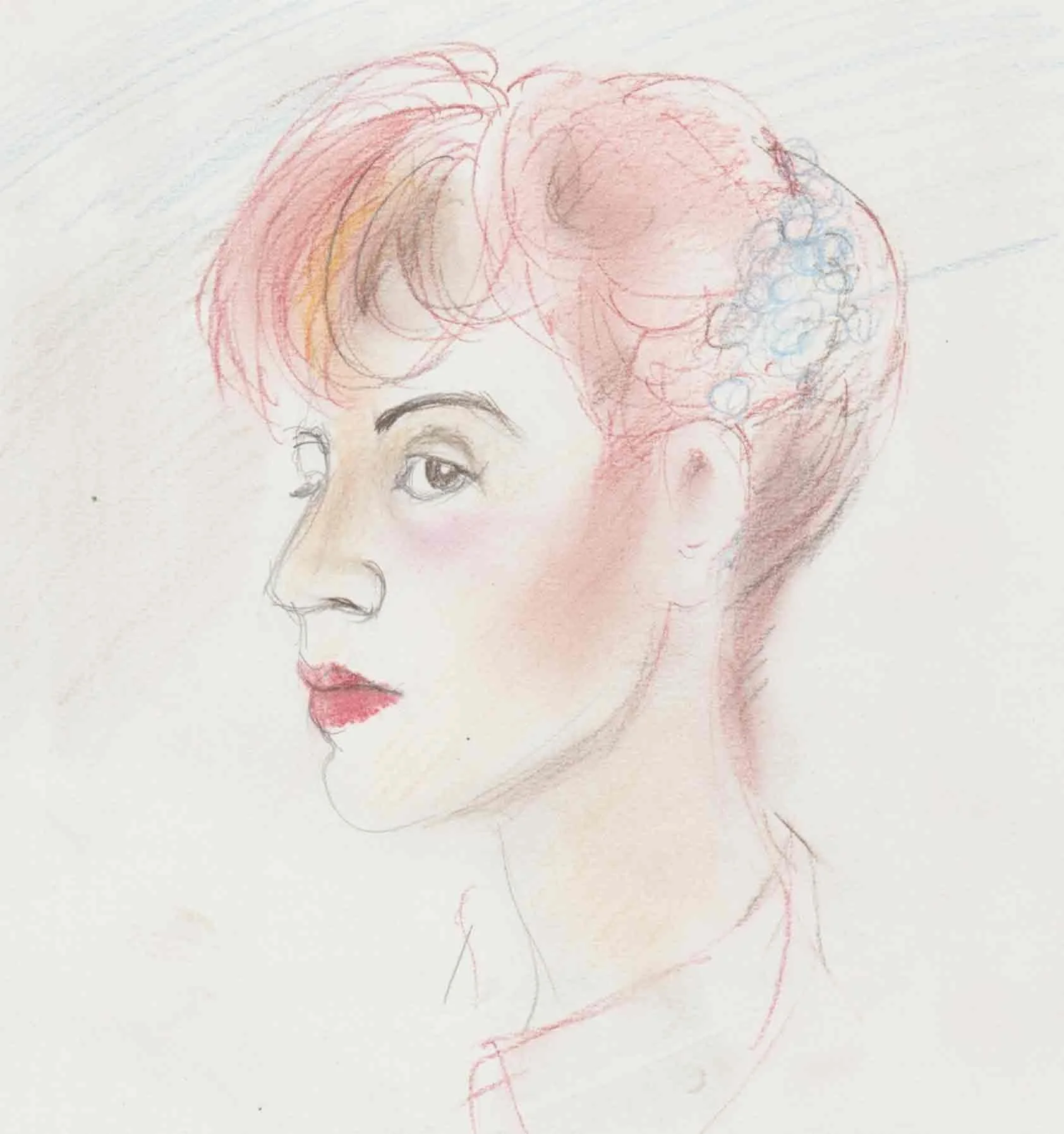 Gill - Live Online Portrait Drawing