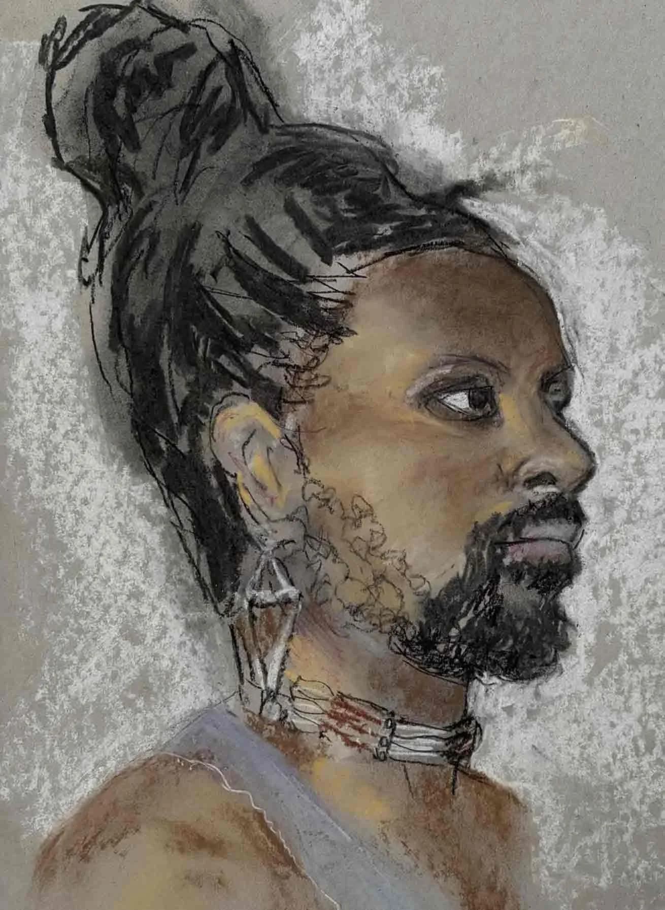 Kate Billingham - Live Online Portrait Drawing