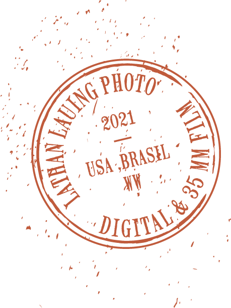A circular stamp with text reading 'LAKATAKUANG PHOTO 2021 USA BRASIL XTIV DIGITAL 35 MM FILM'.