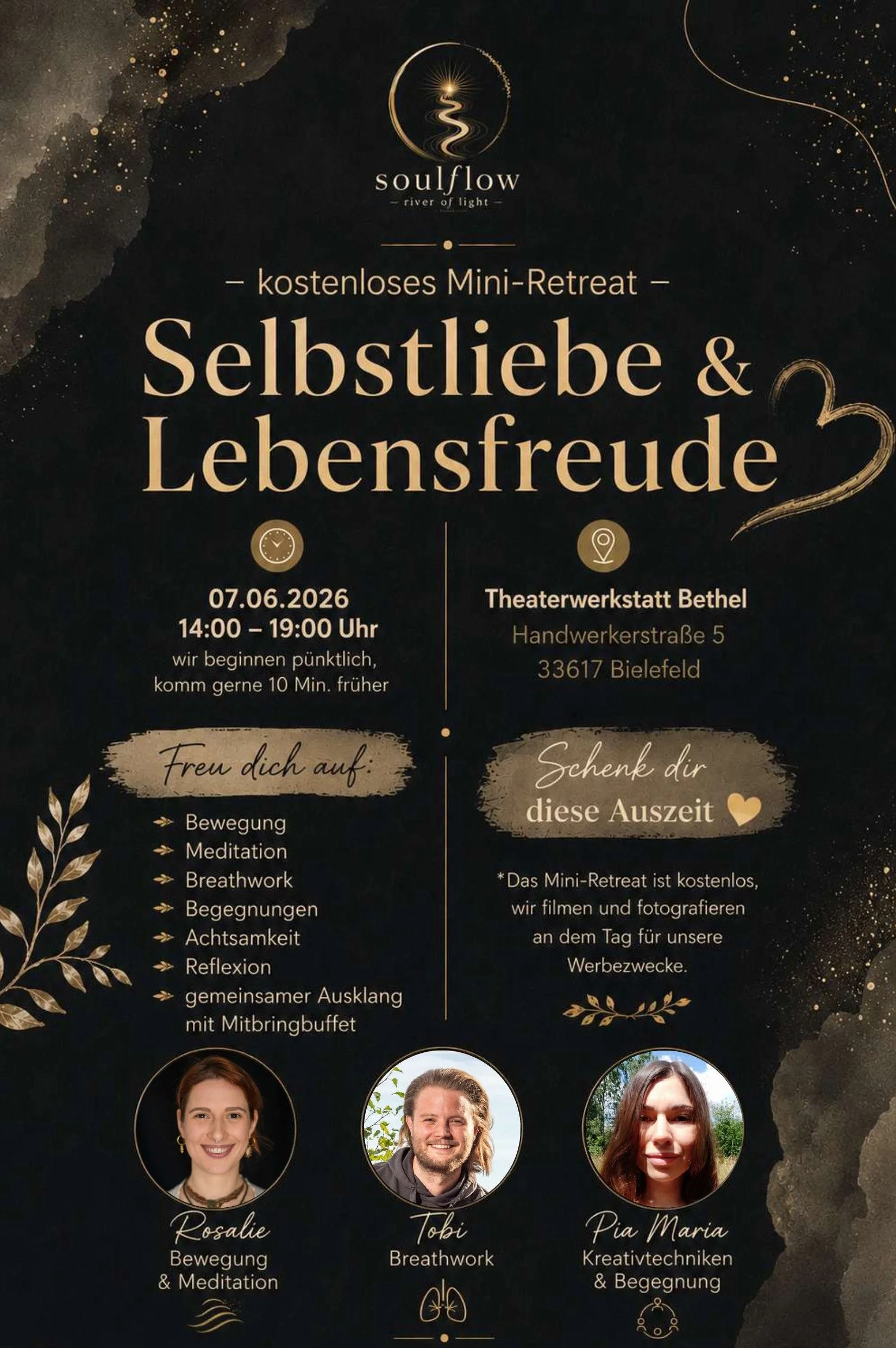 Kostenloses Miniretreat | 7. Juni | Theaterwerkstatt Bethel