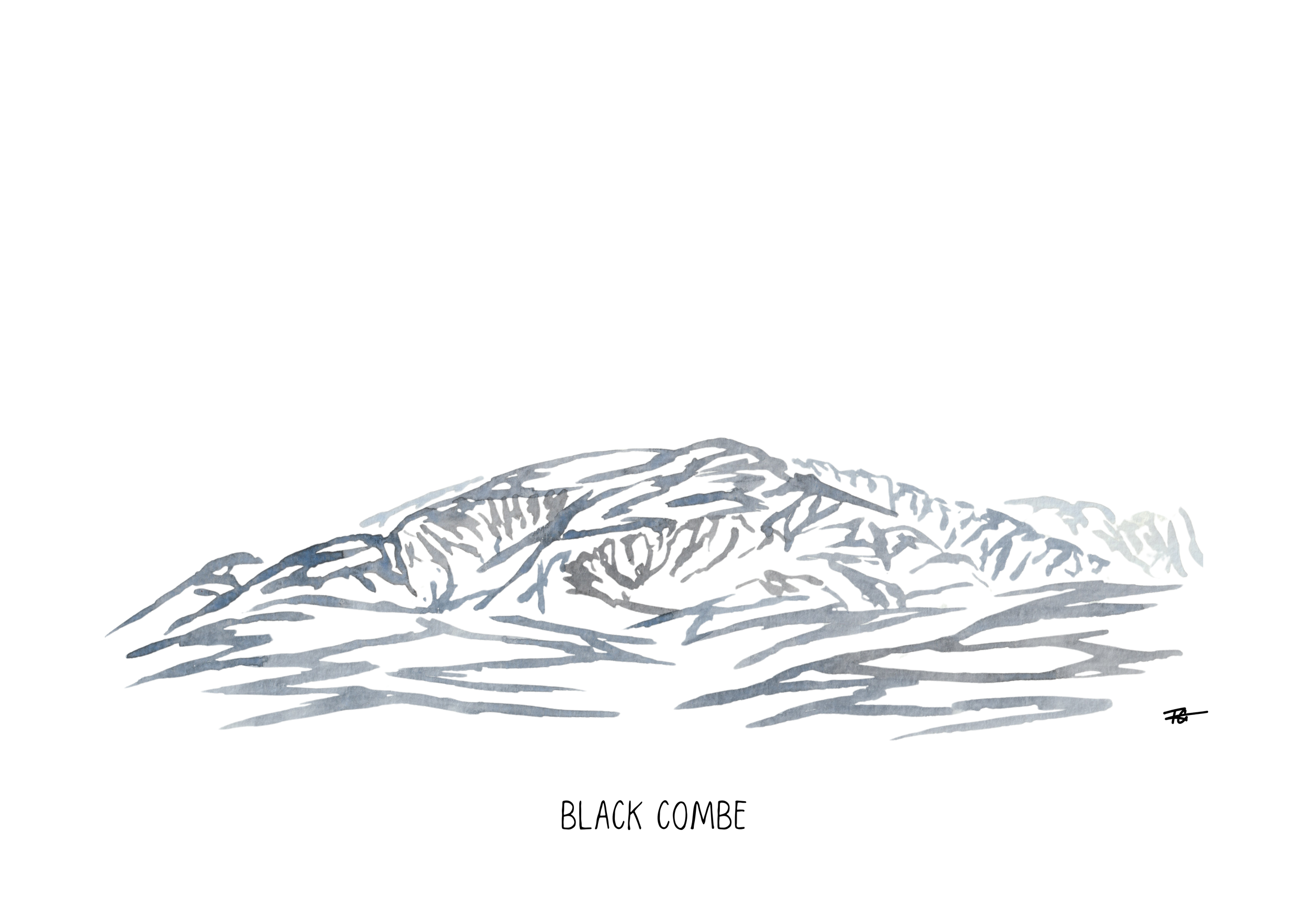 Day 35 Daily Painting - Black Combe