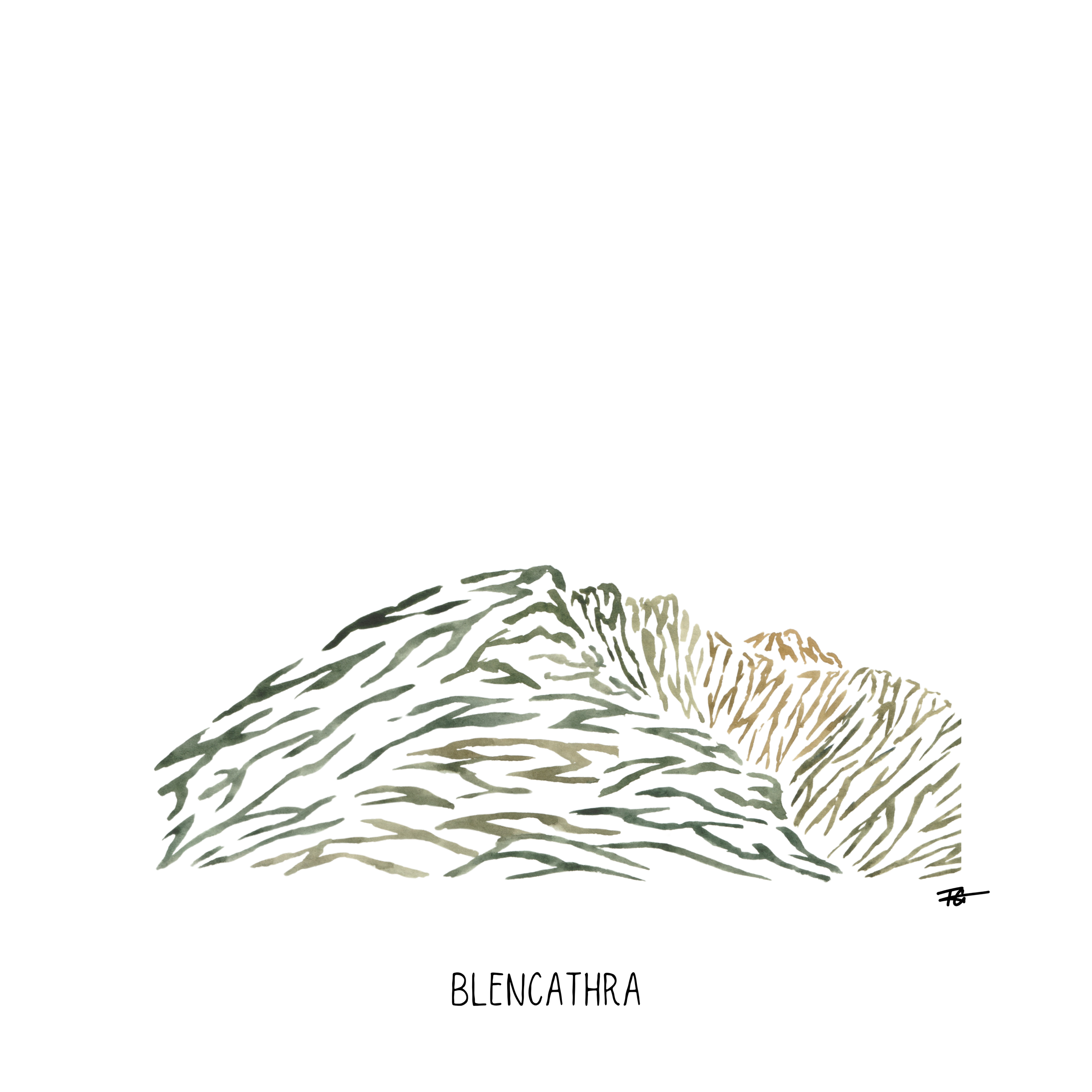 Day 86 Daily Painting - Blencathra