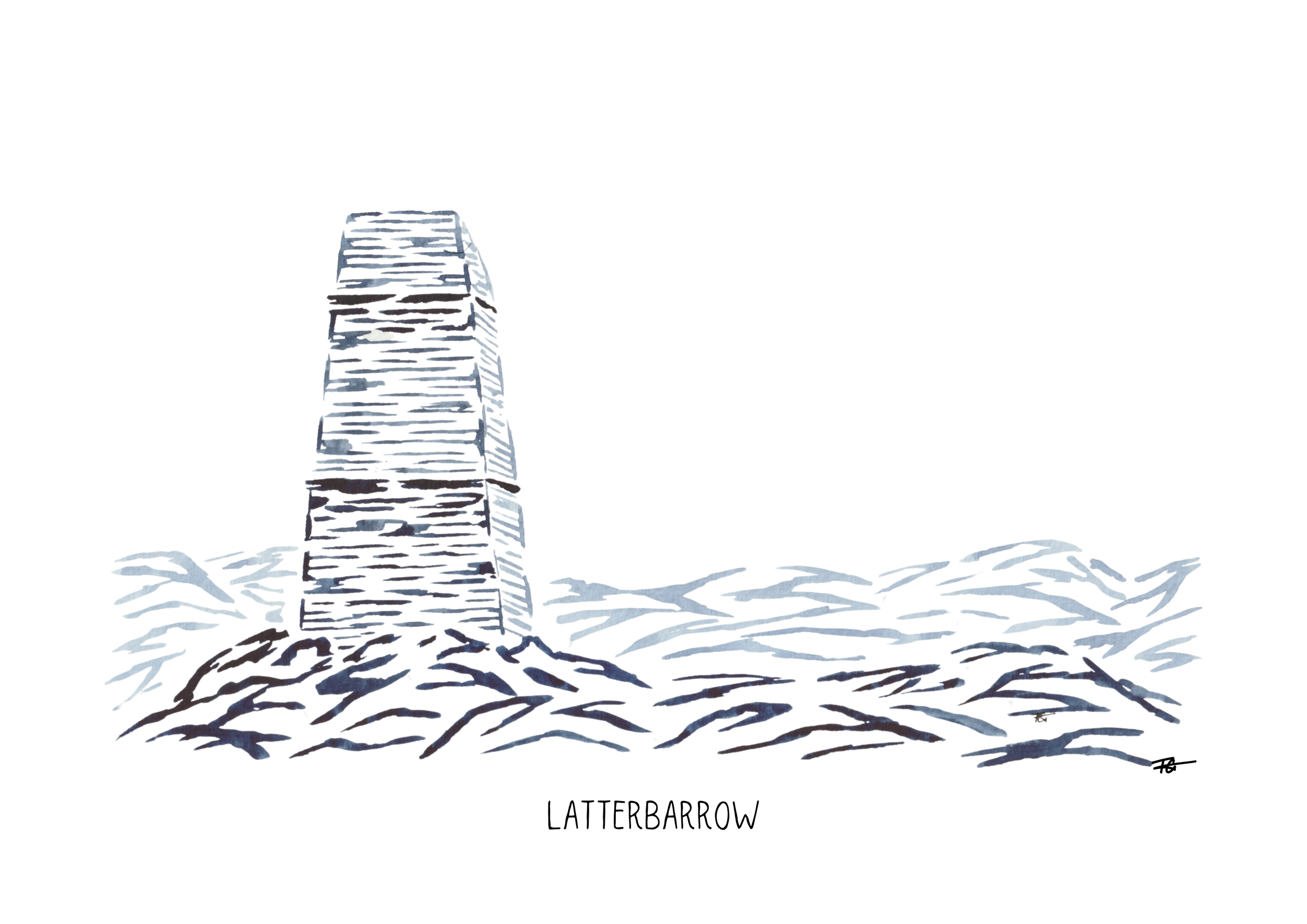 Day 18 Daily Painting - Latterbarrow