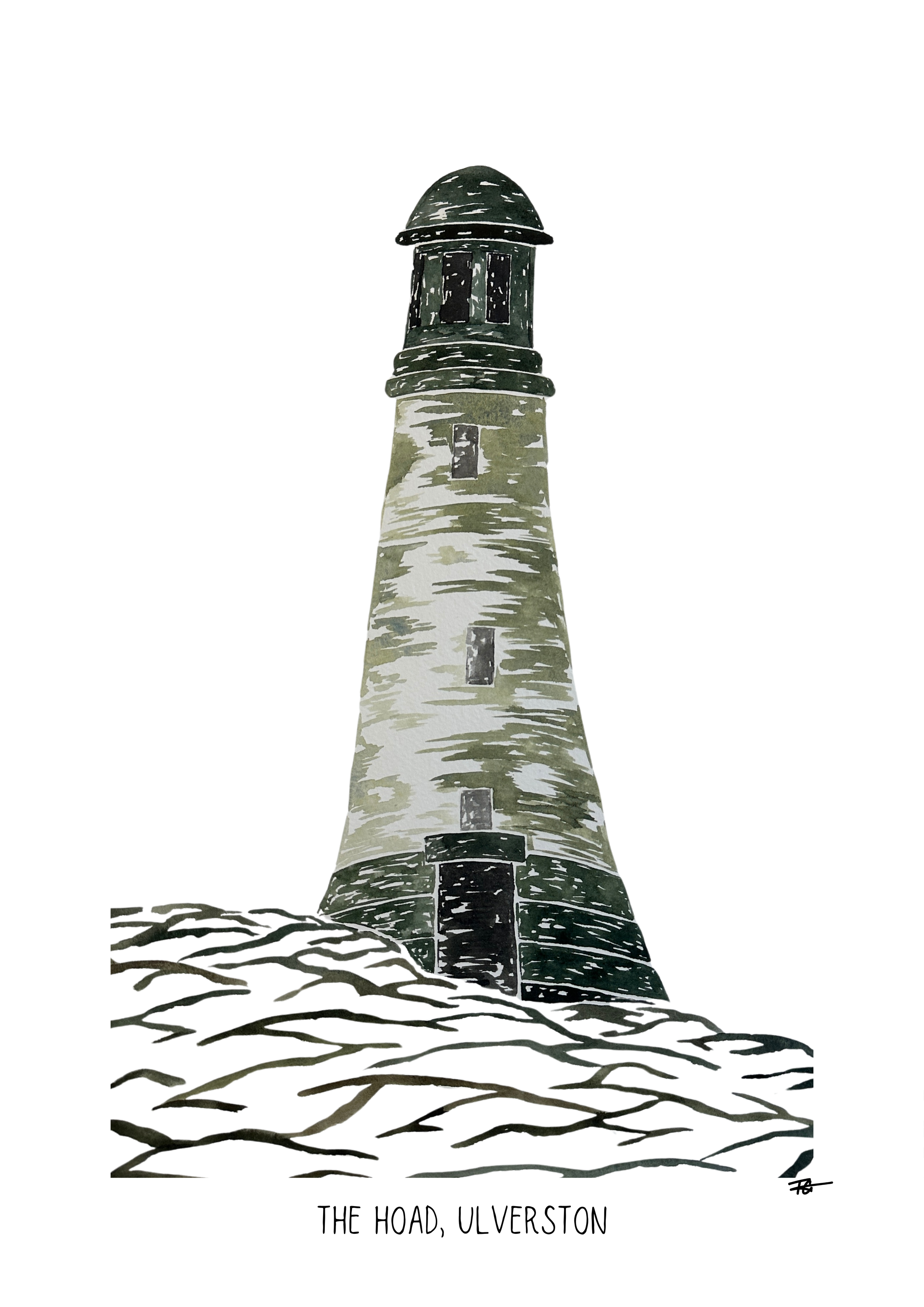 Day 47 Daily Painting - The Hoad, Ulverston