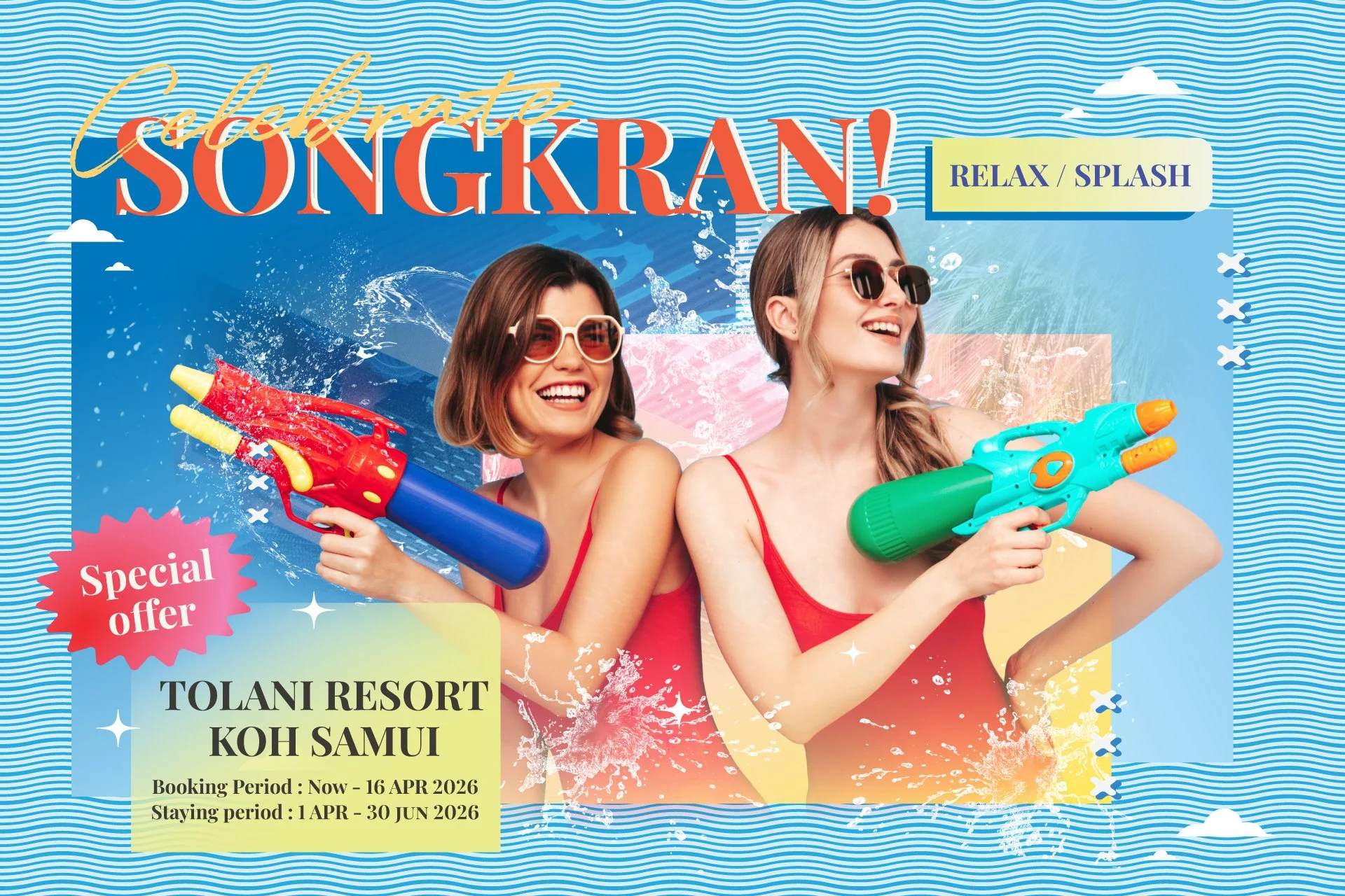 Songkran Escape by the Sea