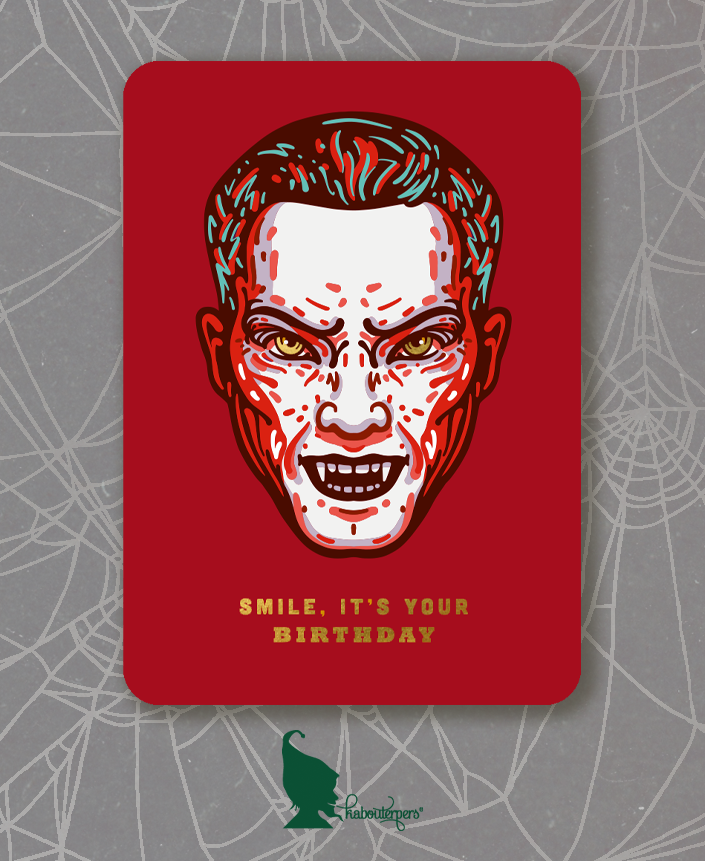 Animals are like people postkaart Birthday