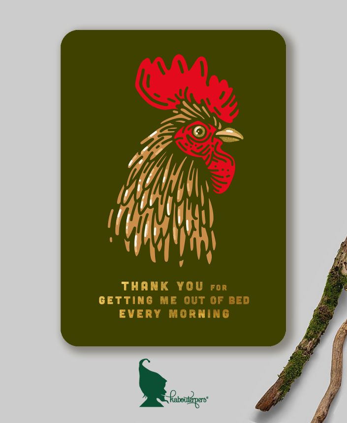 Animals are like people postkaart Thank you