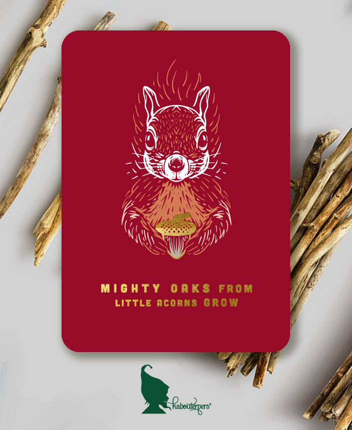 Animals are like people postkaart Mighty Oaks