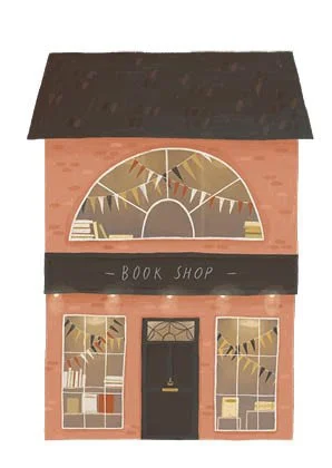 Booklovers postkaart The Book Shop 2