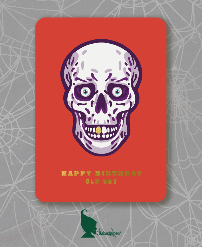 Animals are like people postkaart Old boy