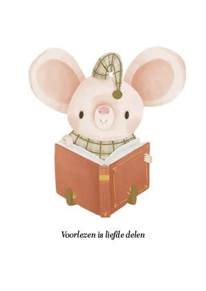 Booklovers postkaart Voorlezen is liefde delen