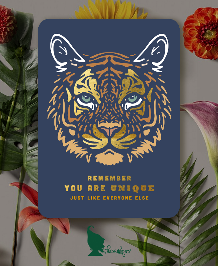 Animals are like people postkaart Unique