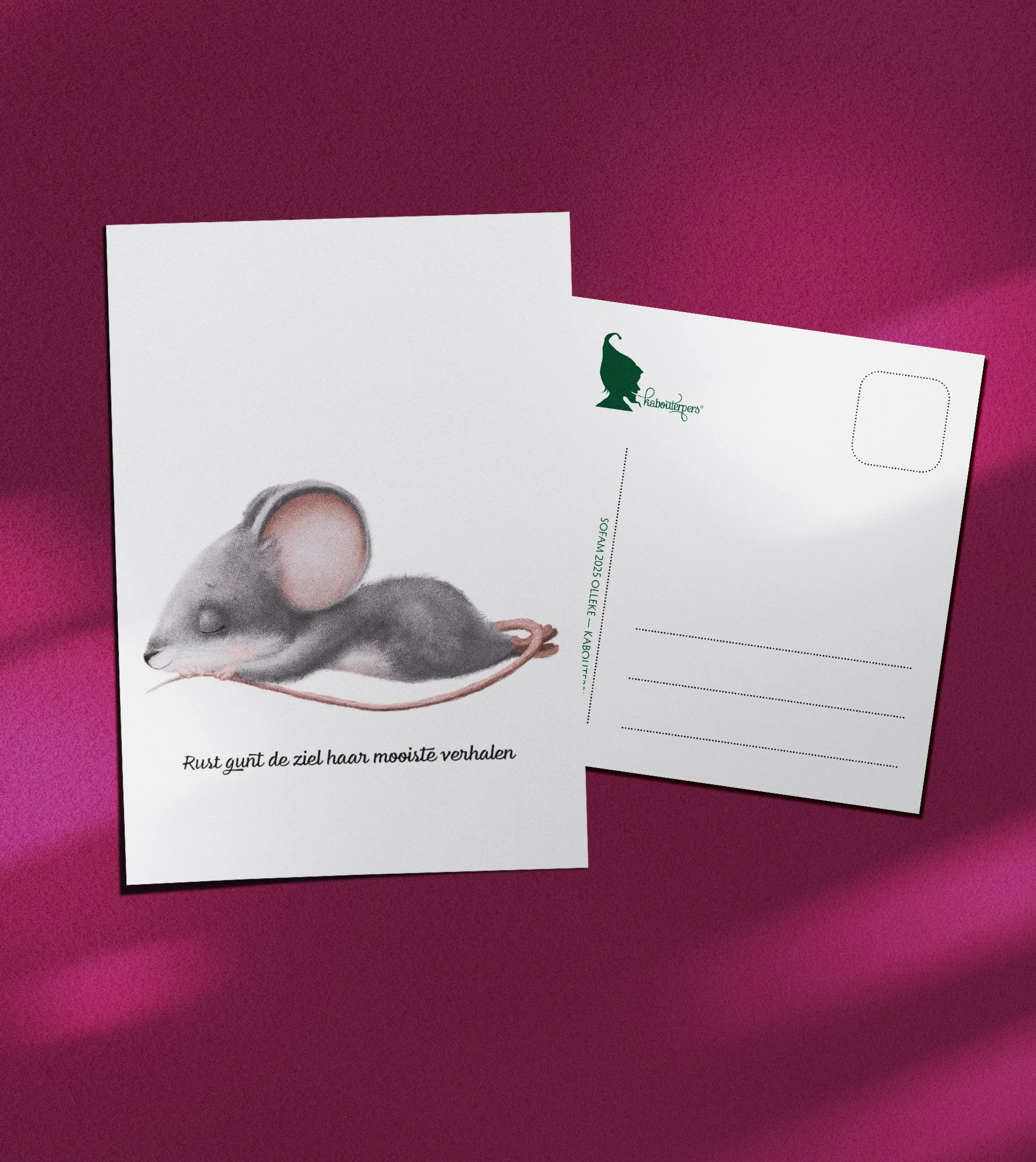 Baby postkaart Rust gunt