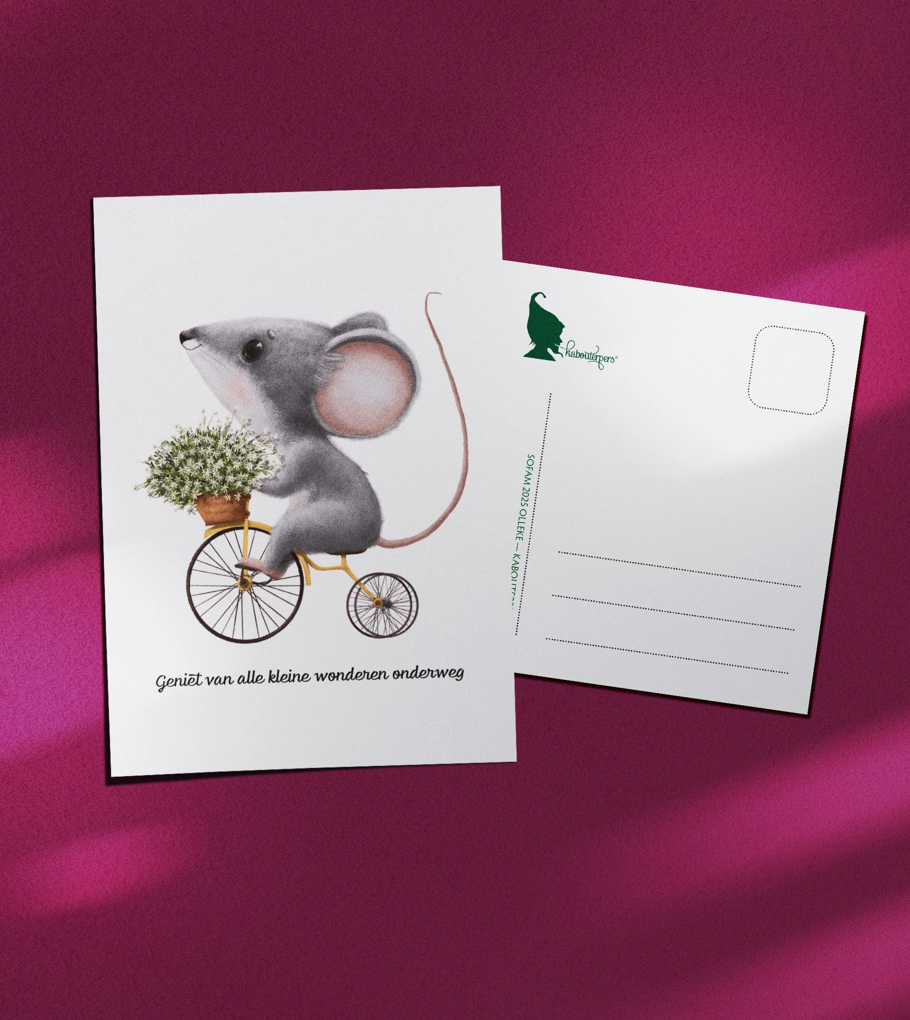 Baby postkaart Kleine wonderen