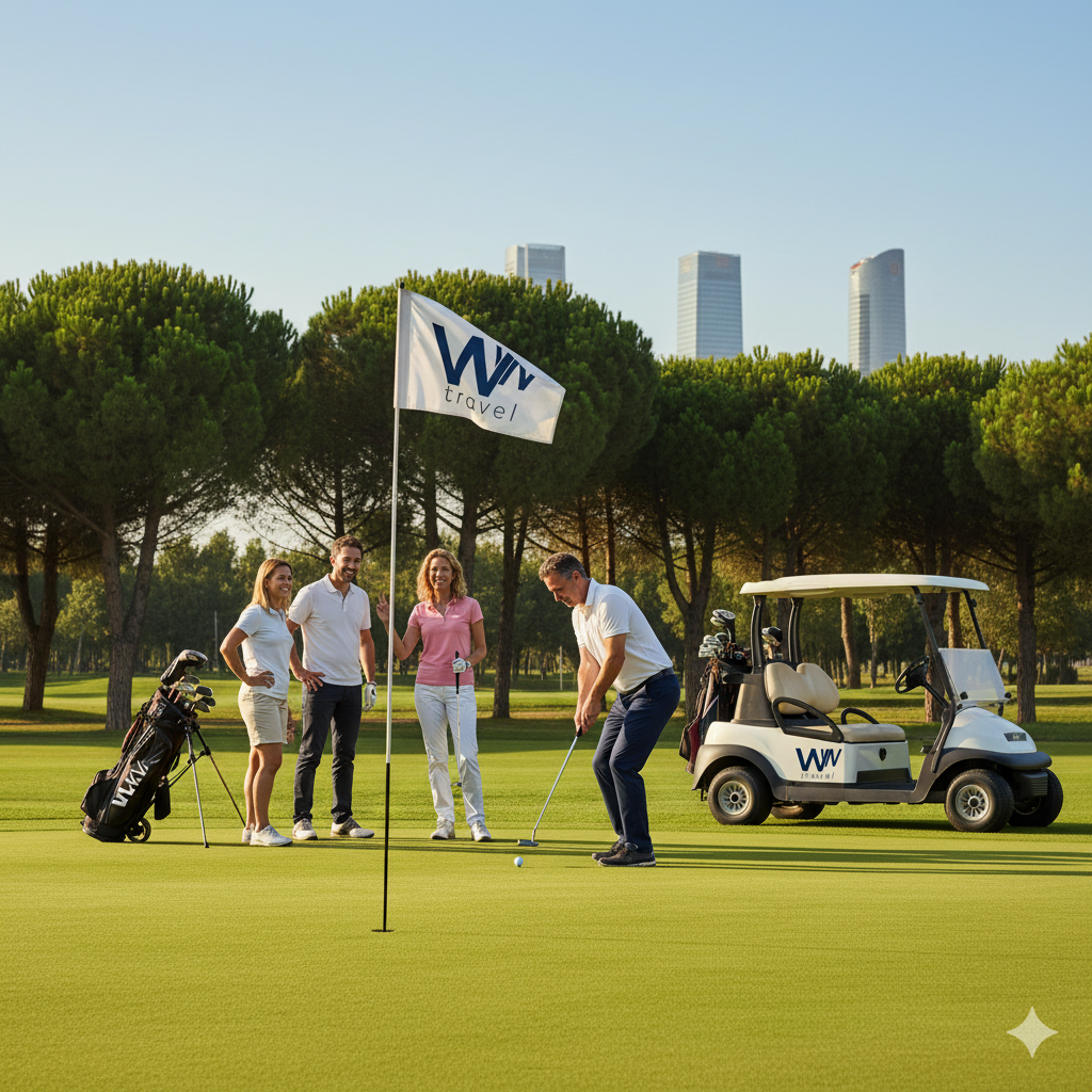 Golf privado Madrid grupo exclusivo green fee incluido
