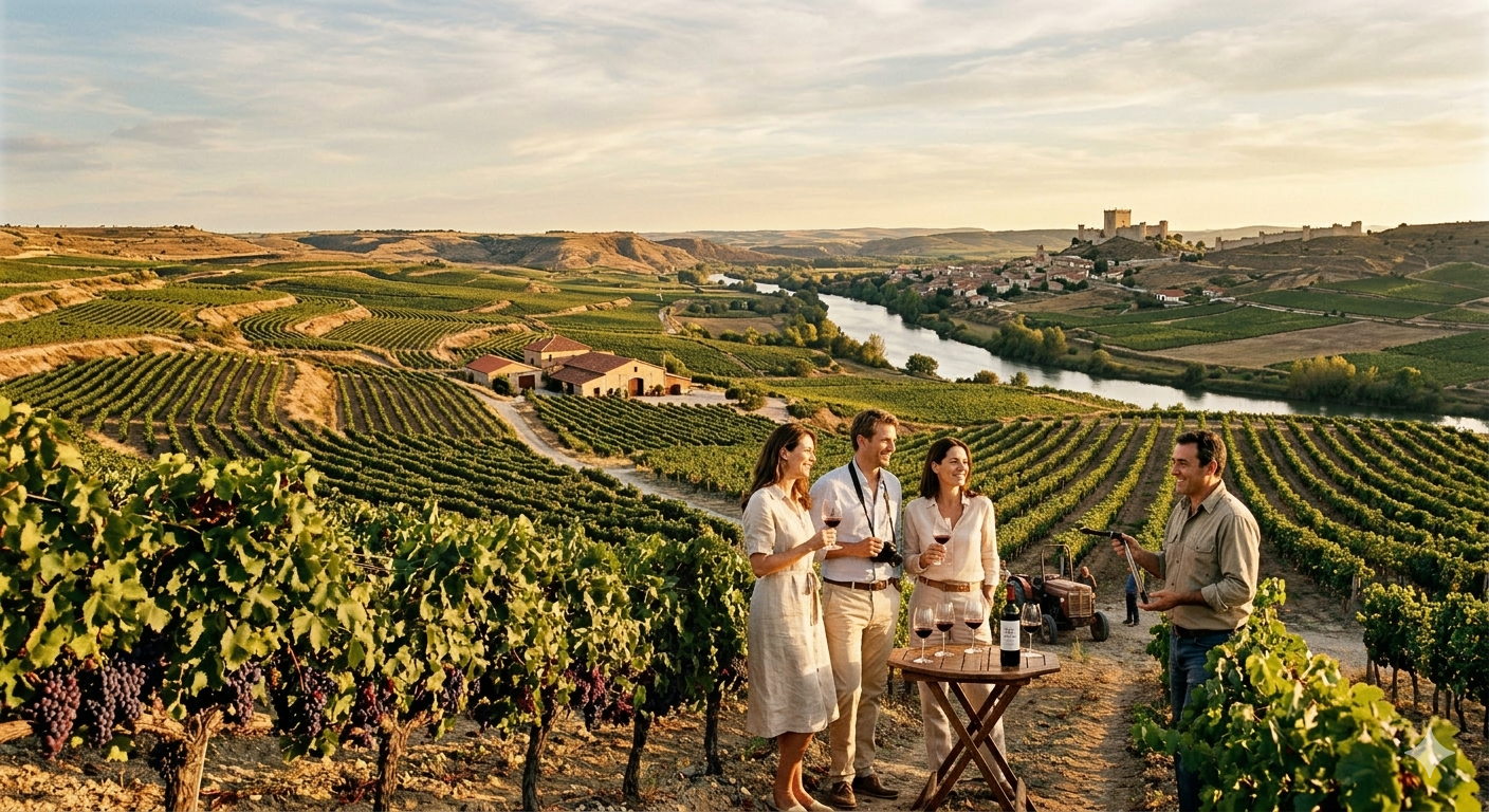 Ruta del Vino Ribera del Duero - Visita a bodegas y viñedos desde Madrid - Club Wiwan Travel
