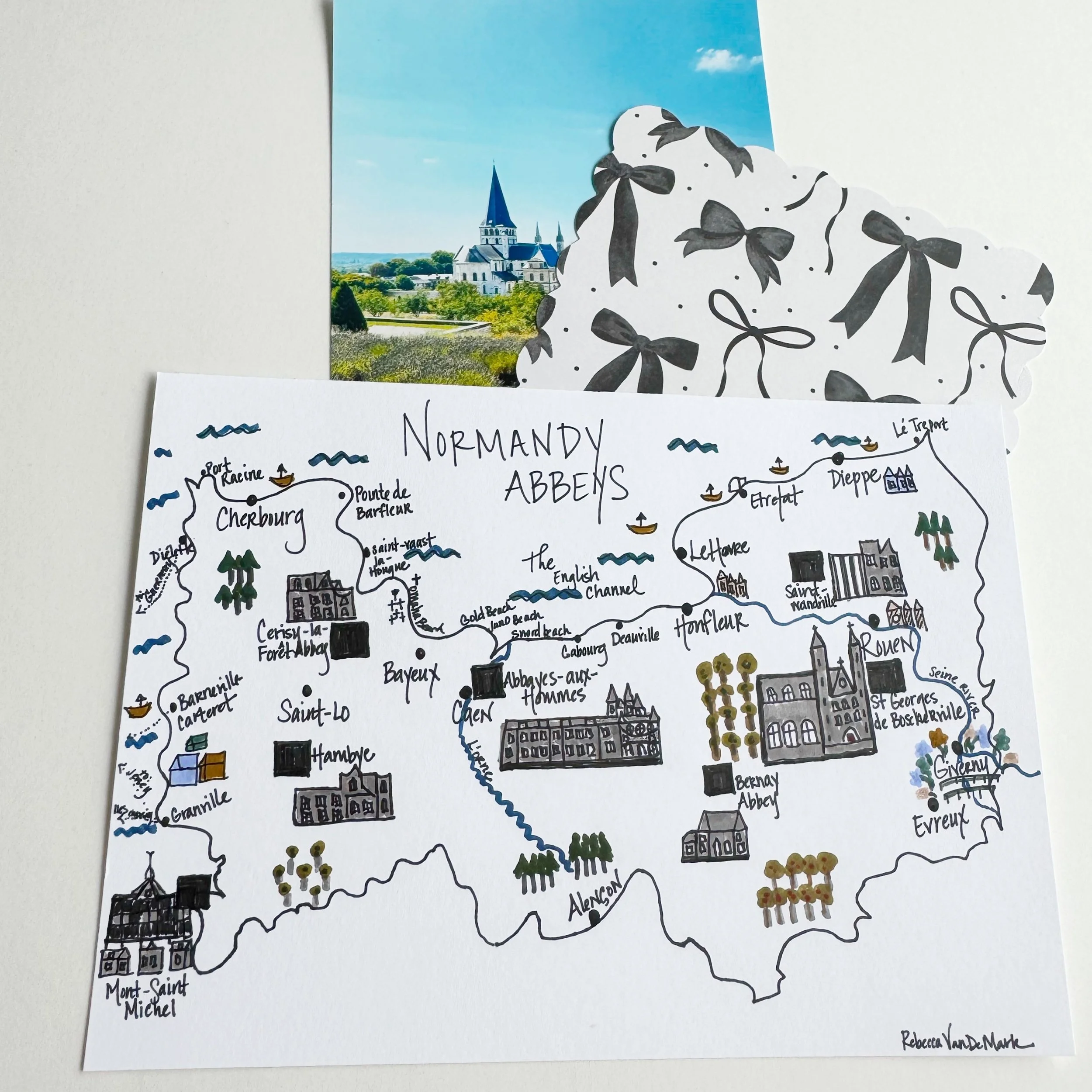 the map letter club story