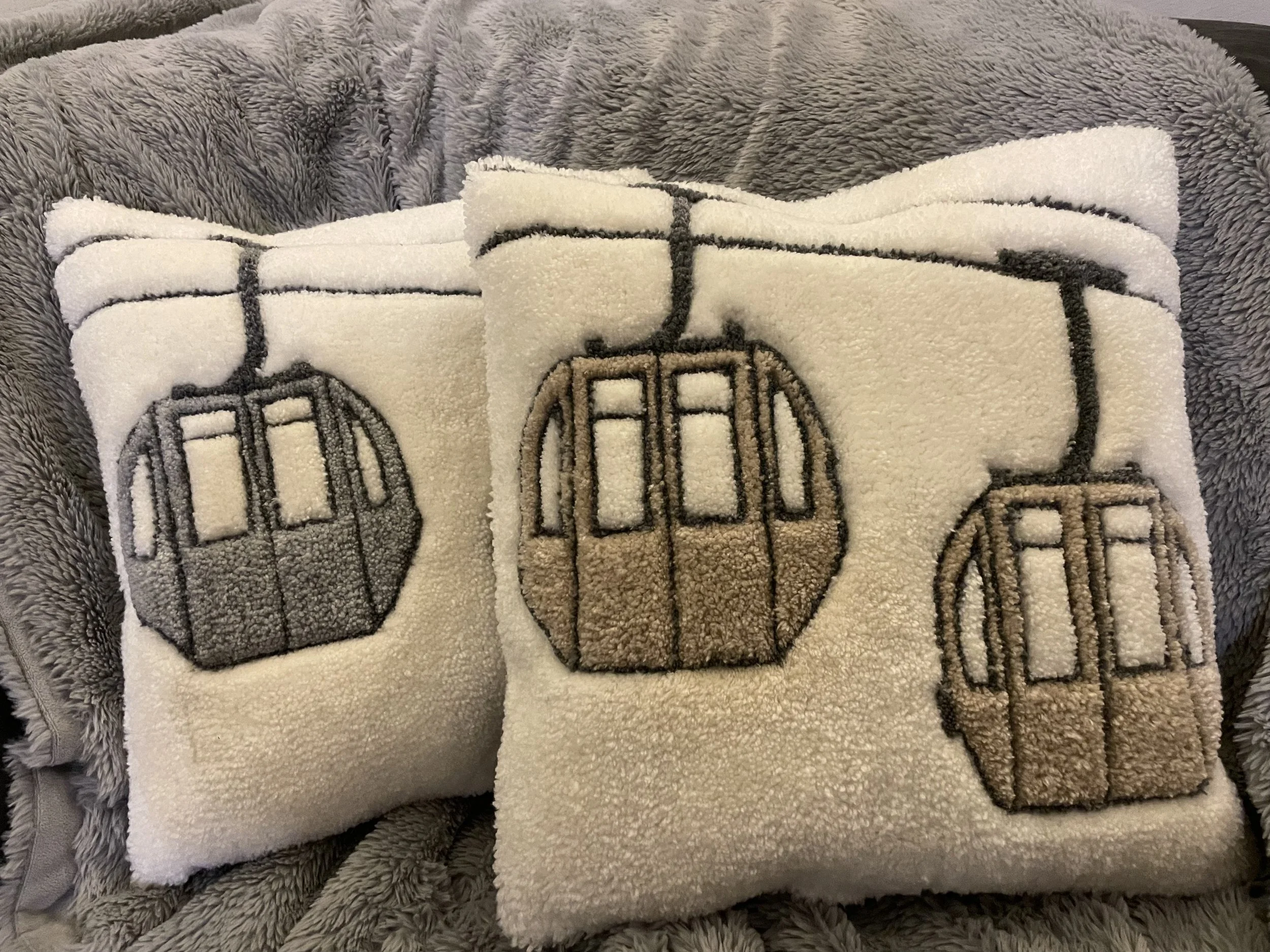 Coussins Télécabines