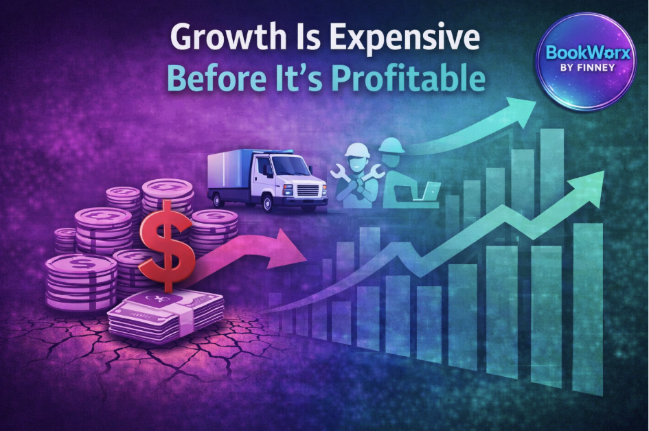 Growth Is Expensive Before It’s Profitable~ Why scaling can feel stressful even when it’s the right move