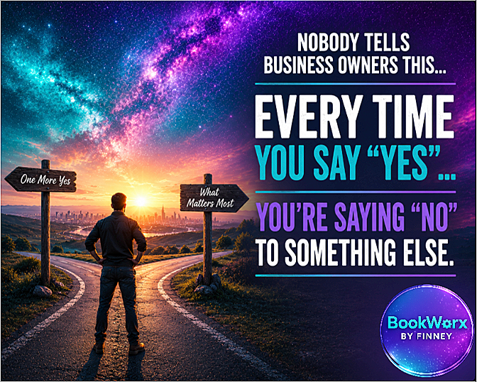 Nobody Tells Business Owners This... Every Time You Say "Yes" to Something...
