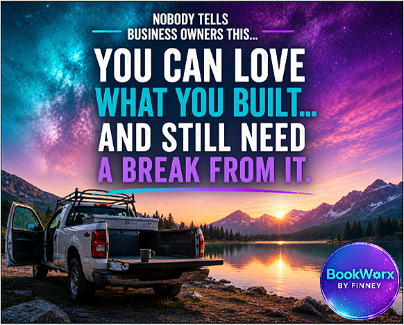 Nobody Tells Business Owners This... You Can Love What You Built… and Still Need a Break From It.