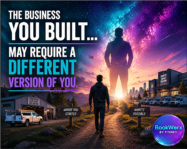 Nobody Tells Business Owners This... The Business You Built May Eventually Require a Different Version of You.