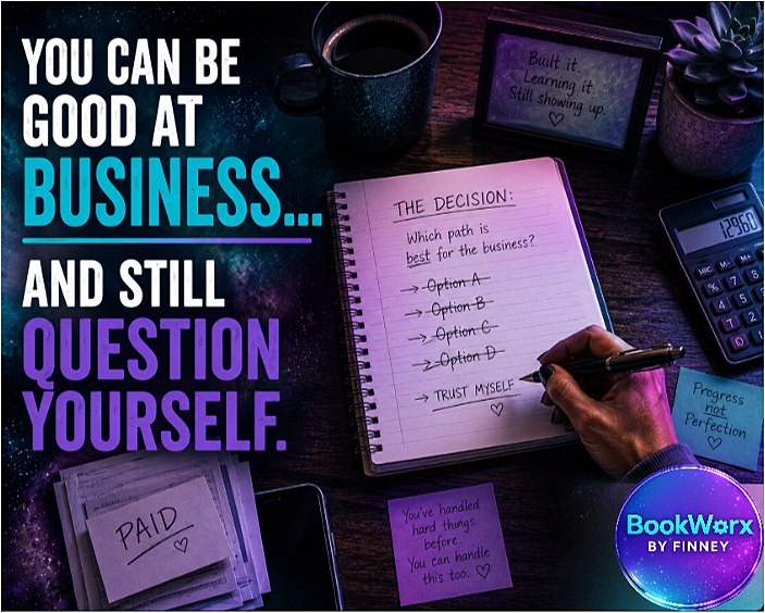 Nobody Tells Business Owners This... You Can Be Good at Business and Still Question Yourself.