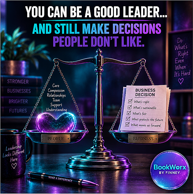 Nobody Tells Business Owners This... You Can Be a Good Leader and Still Make Decisions People Don’t Like.