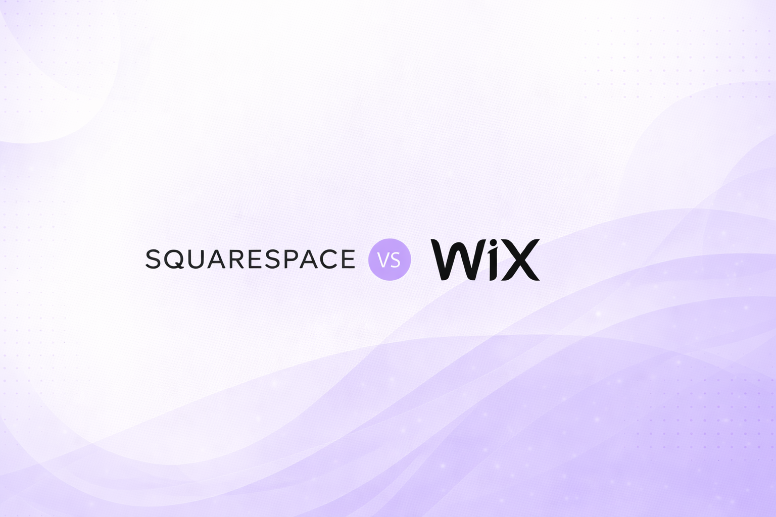 Squarespace versus Wix