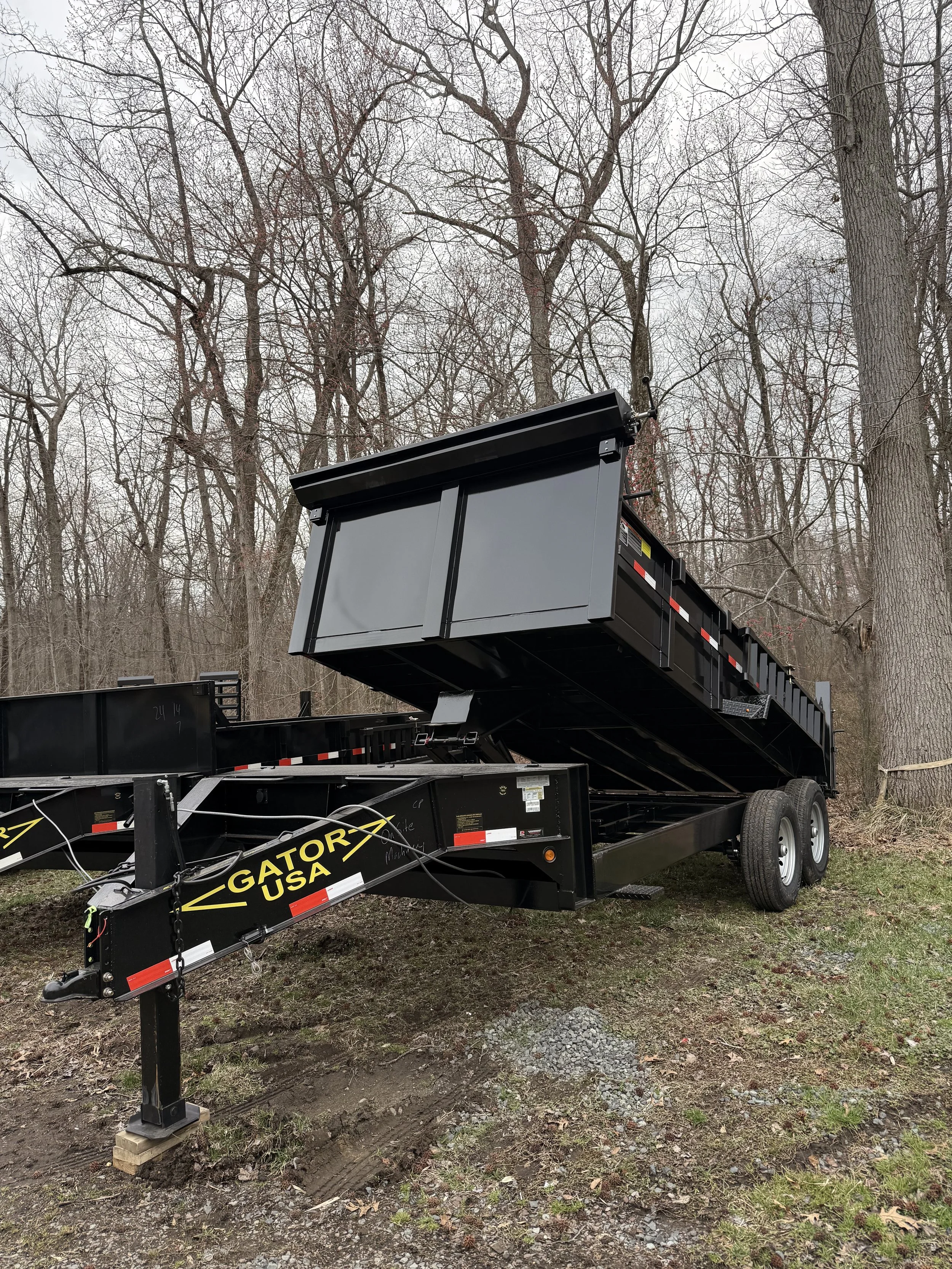 2026 Gatormade 7x14 Aadvark 14K Dump Trailer (Hydraulic Jack)