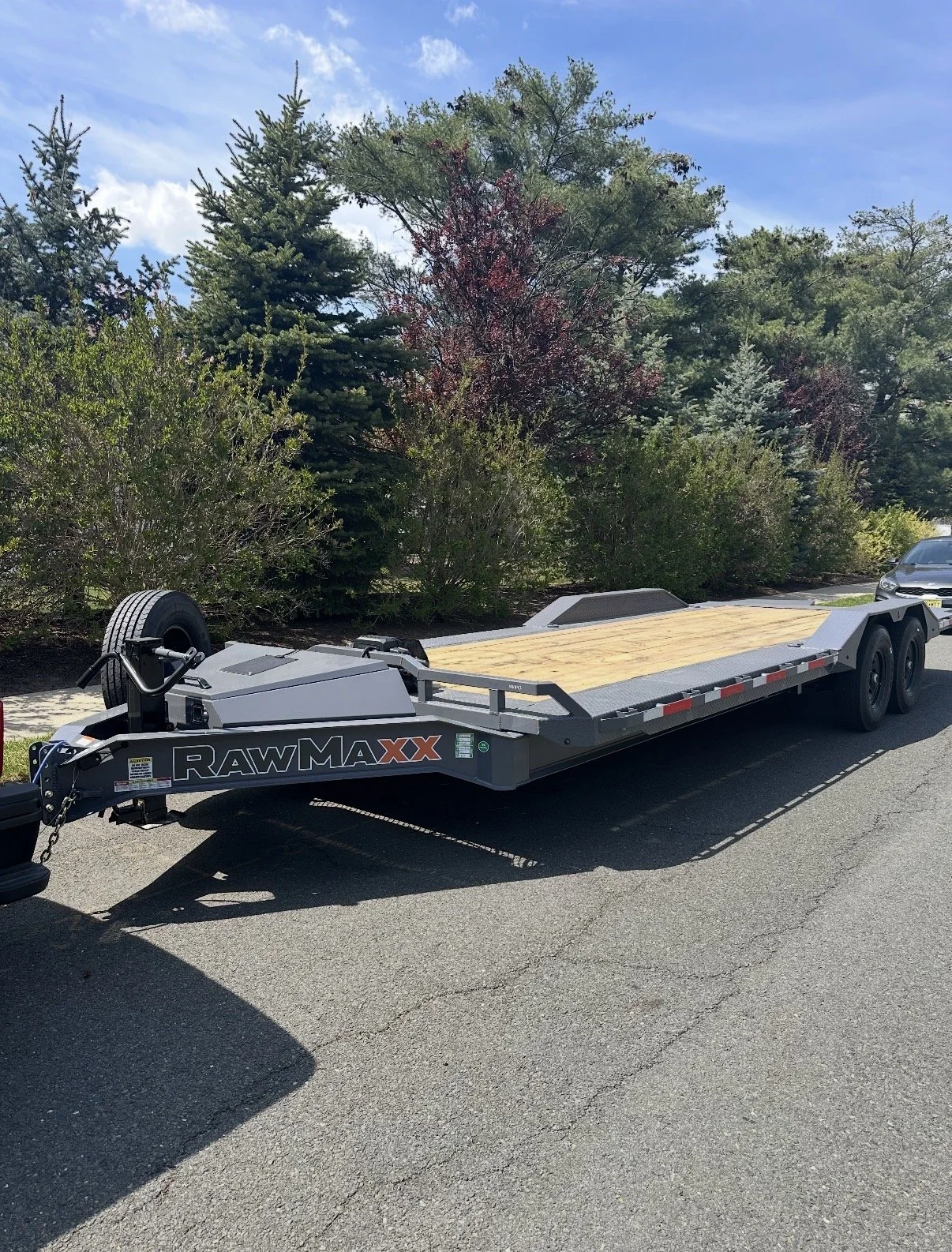 Used 2026 RawMaxx 102x24’ Power Tilt Trailer