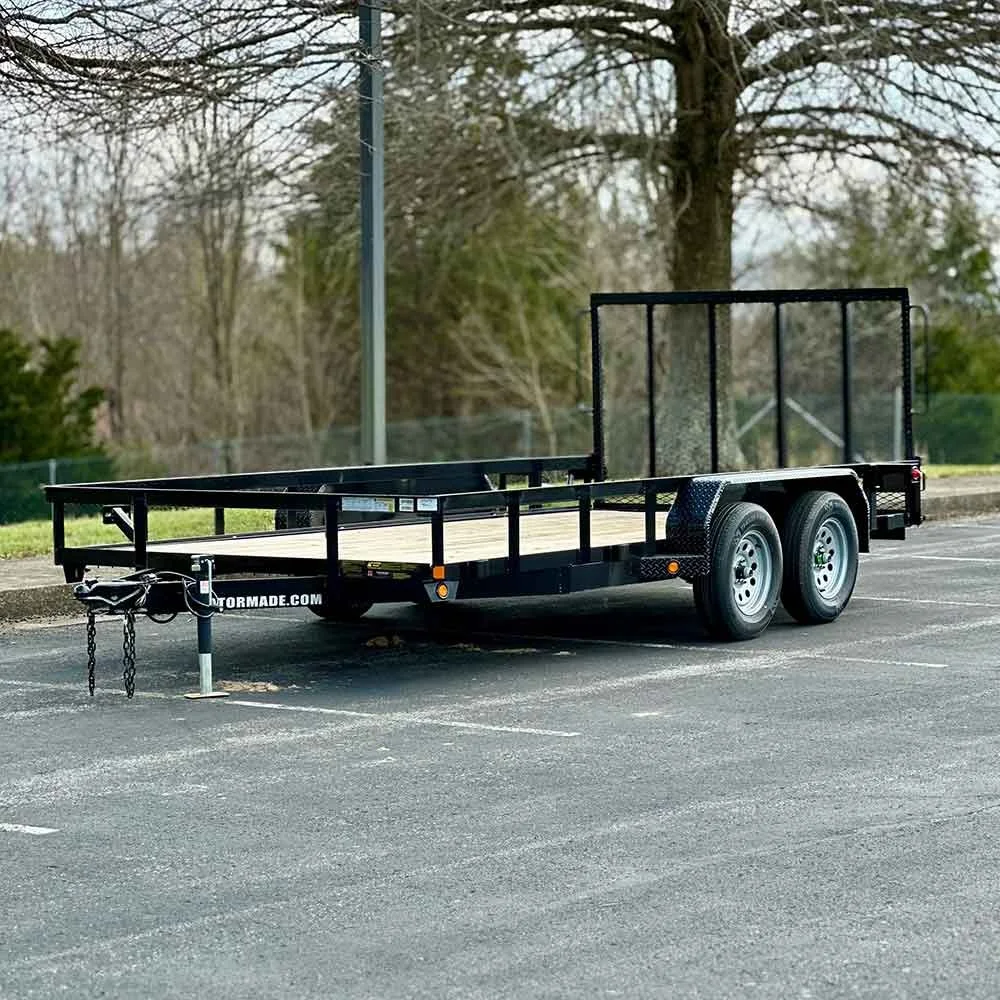 2026 Gatormade 16' Tandem Axle 7K Utility Trailer