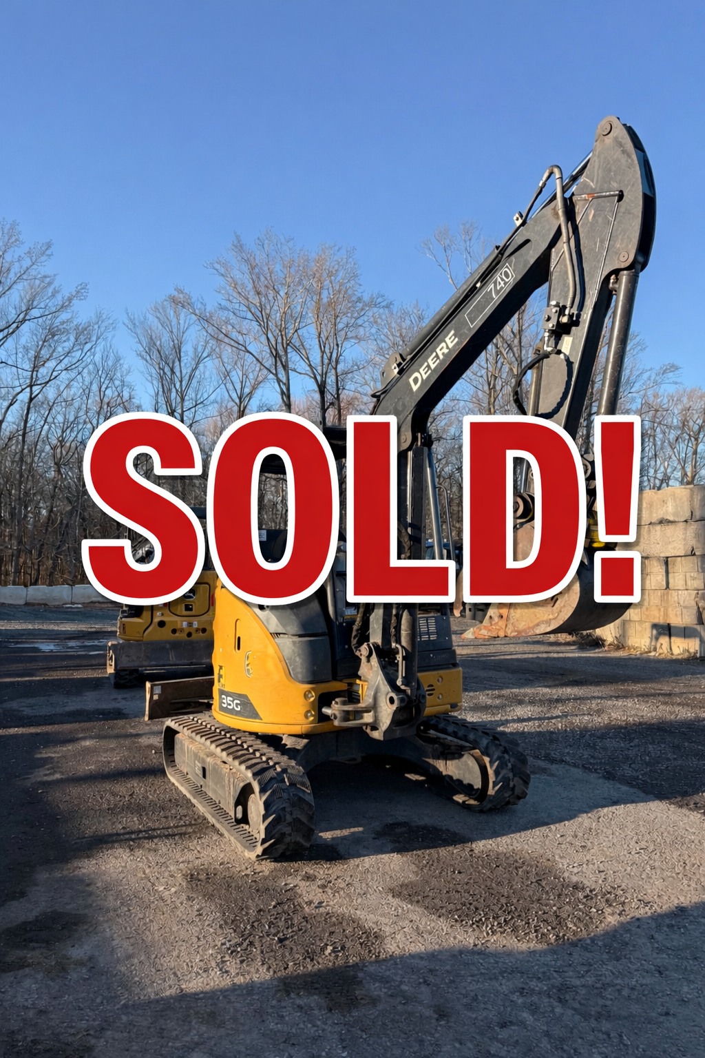 2022 John Deere 35G Compact Excavator