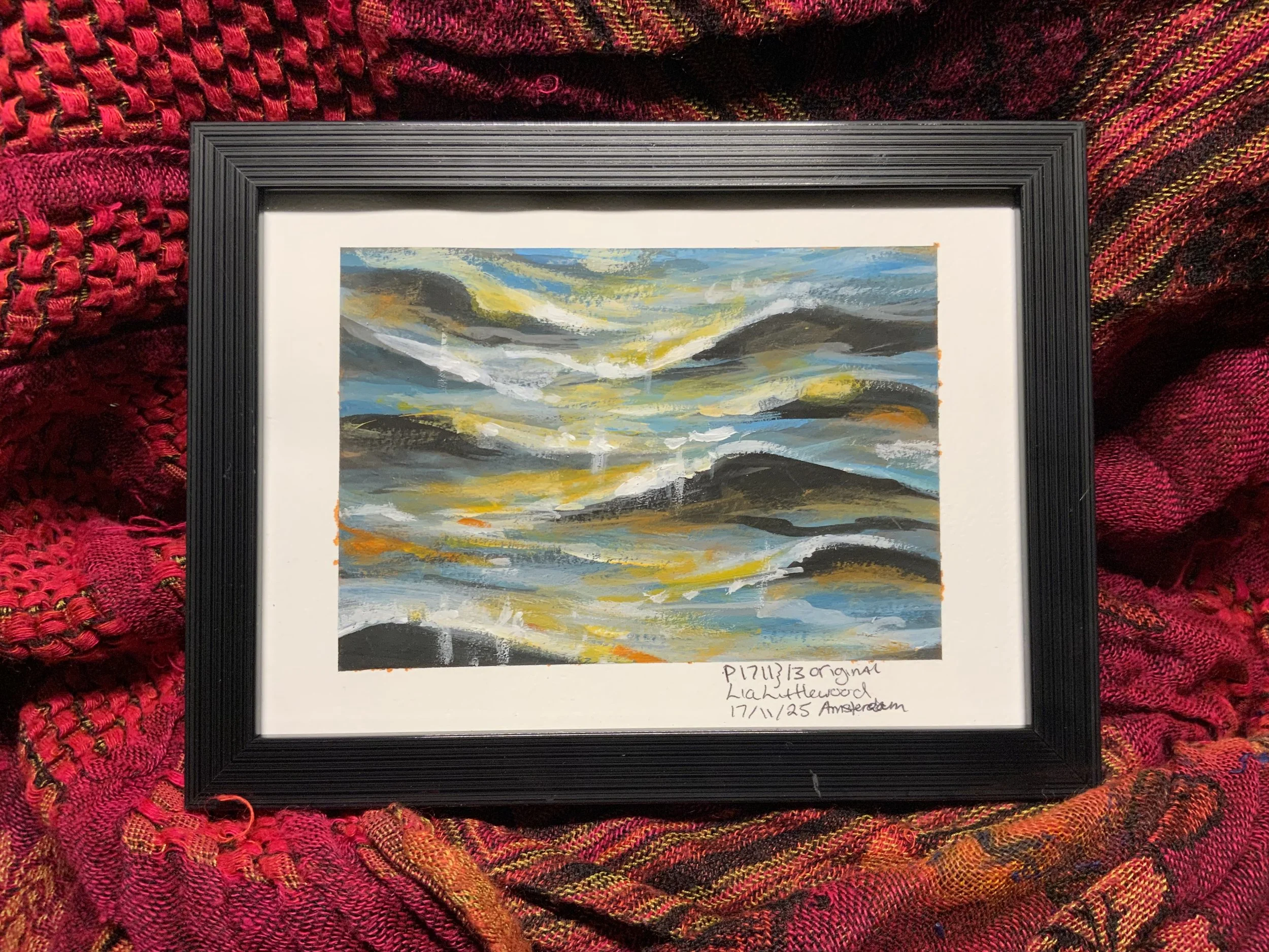 Amsterdam Canal Reflections