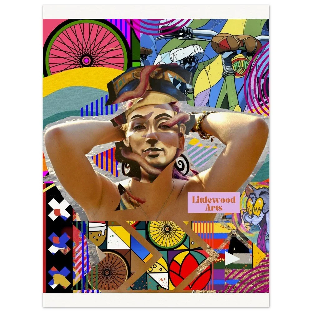 Museum-Quality Matte Paper Poster collage 4 Lia Littlewood