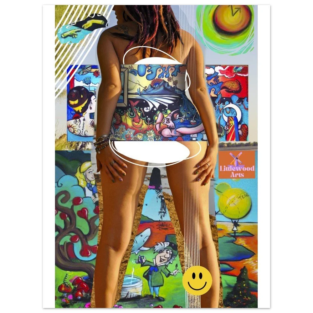 Classic Semi-Glossy Paper Poster back 5