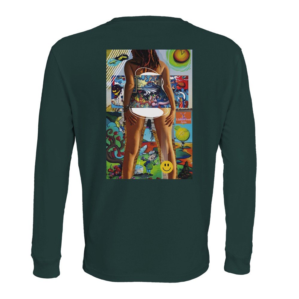 Organic In Conversion Unisex Long Sleeve Pioneer LSL 03982 front and back