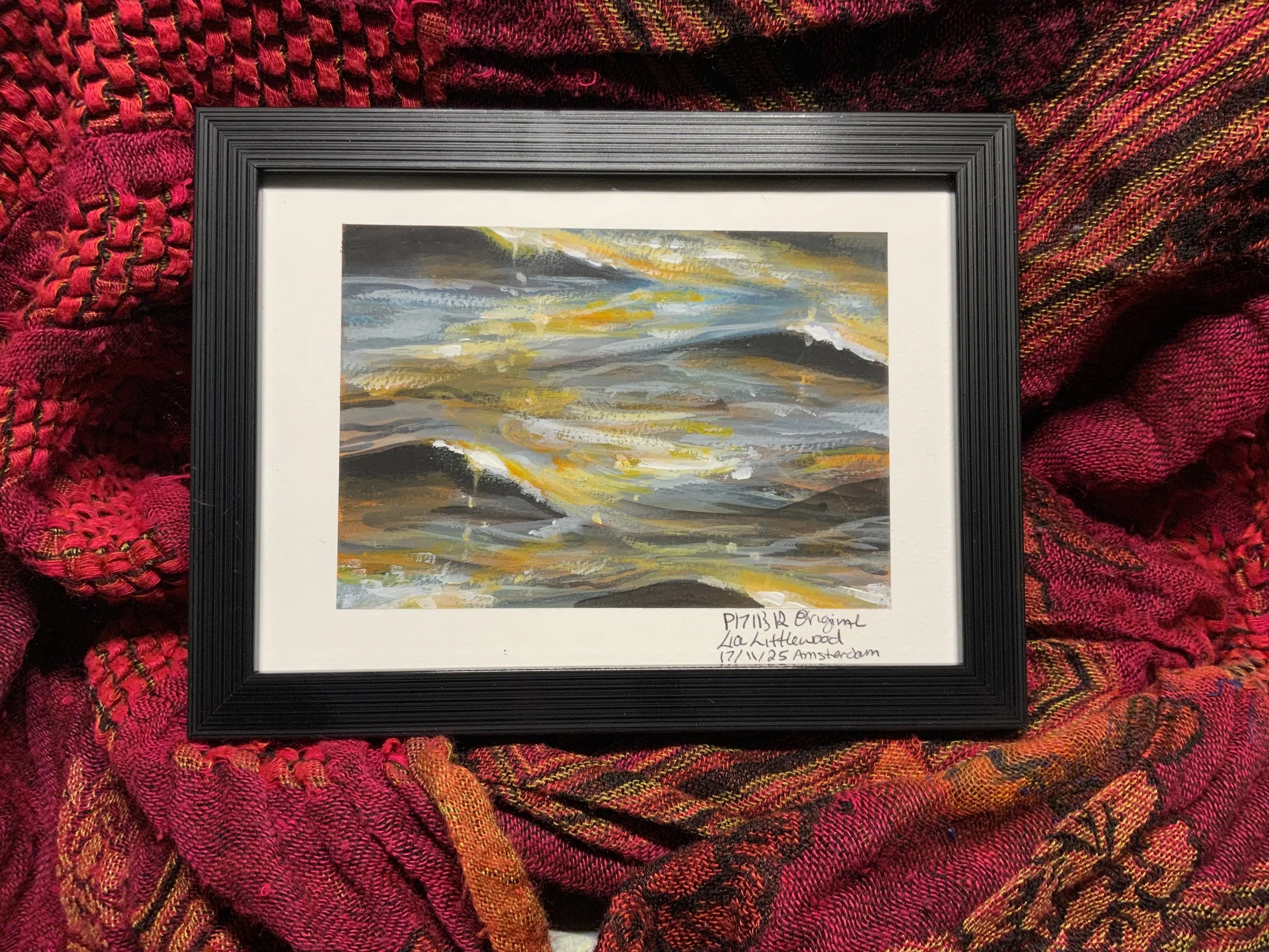 Amsterdam Canal Reflections