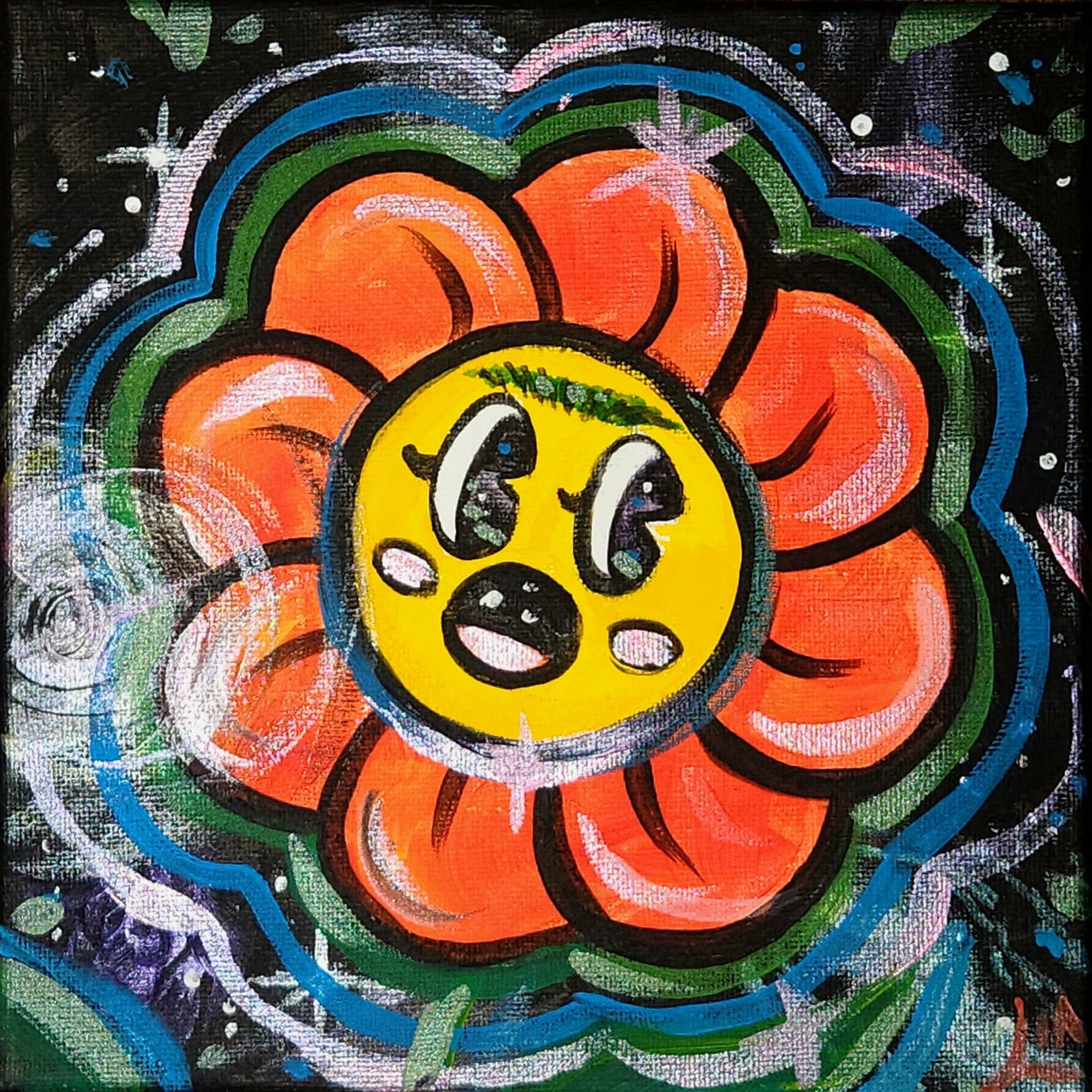Unibrow flower