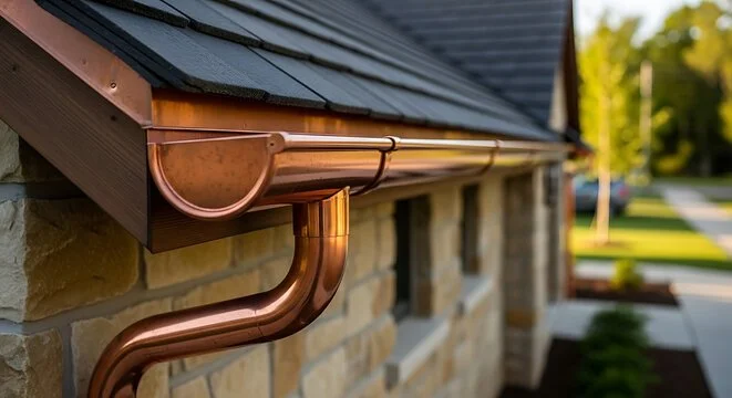 Copper Gutter, Half Round Gutter, and Specialty Items