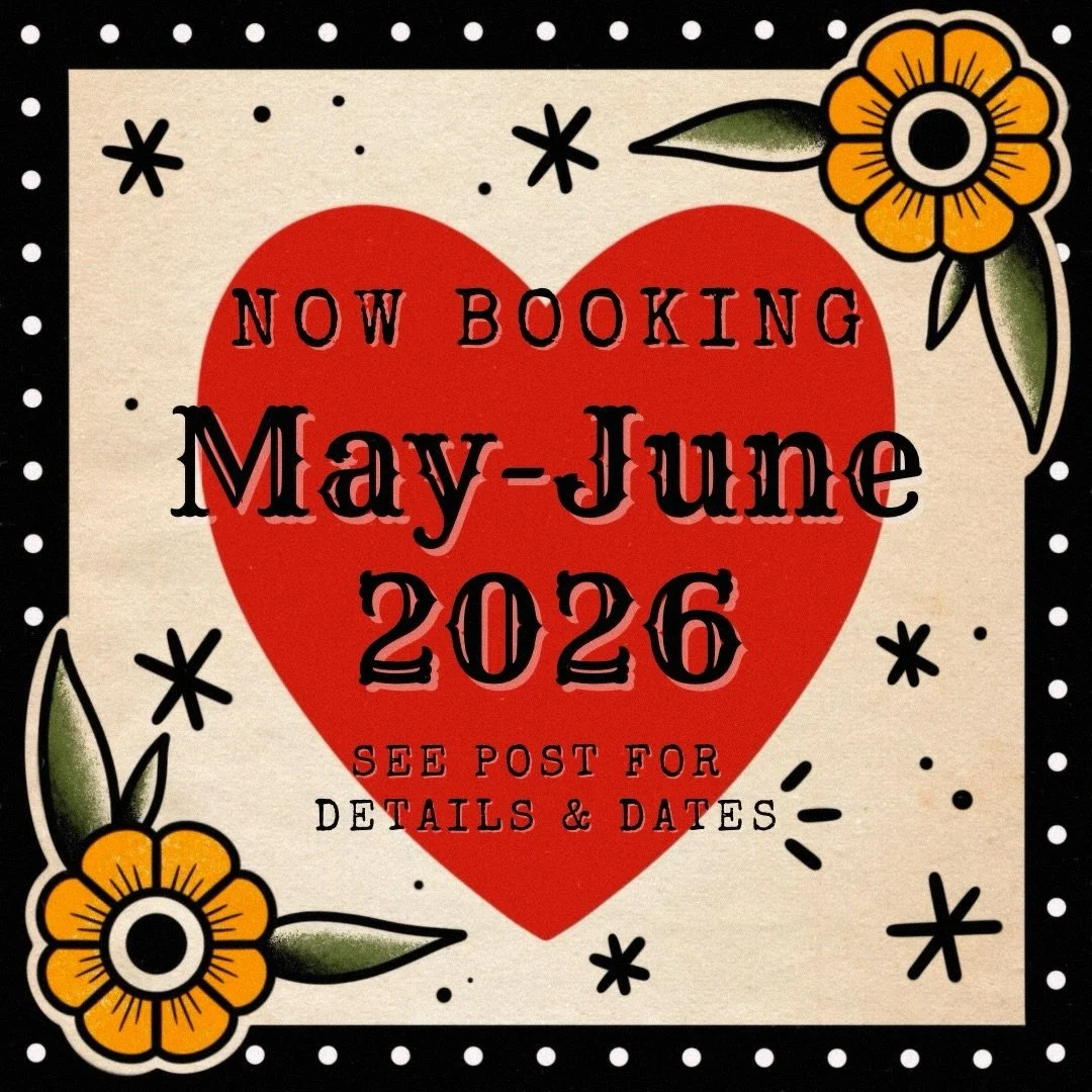 ❤️&zwj;🔥 NOW BOOKING FOR MAY &amp; JUNE ❤️&zwj;🔥

&bull; Please read below &bull;

Dates in this post will be updated as they are claimed so be sure to bookmark the post! 

Please read over and fill out the form in my bio to book! 

⭐️Make sure to 