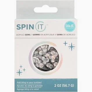 Spin It Acrylic Gems - Holographic (2 oz)