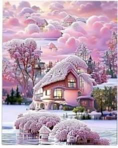 Diamond Art Landscape Scene #7