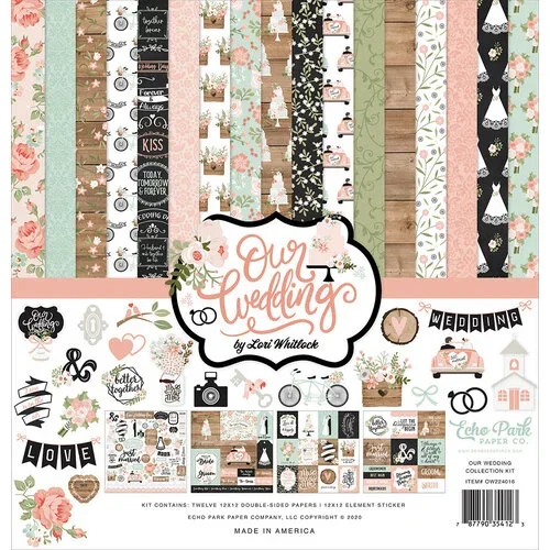 Echo Park 12x12 Paper Kit: Our Wedding