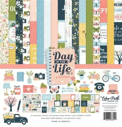 Echo Park 12x12 Kit - Day in the Life