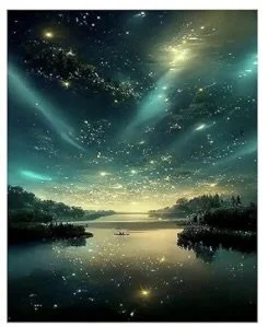 Diamond Art Landscape Scene #8