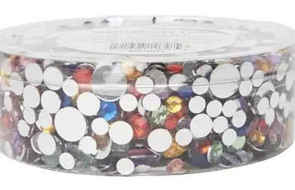 Premium Mixed Acrylic Gemstones - (340g)