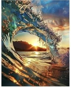 Diamond Art Beach Scene #10